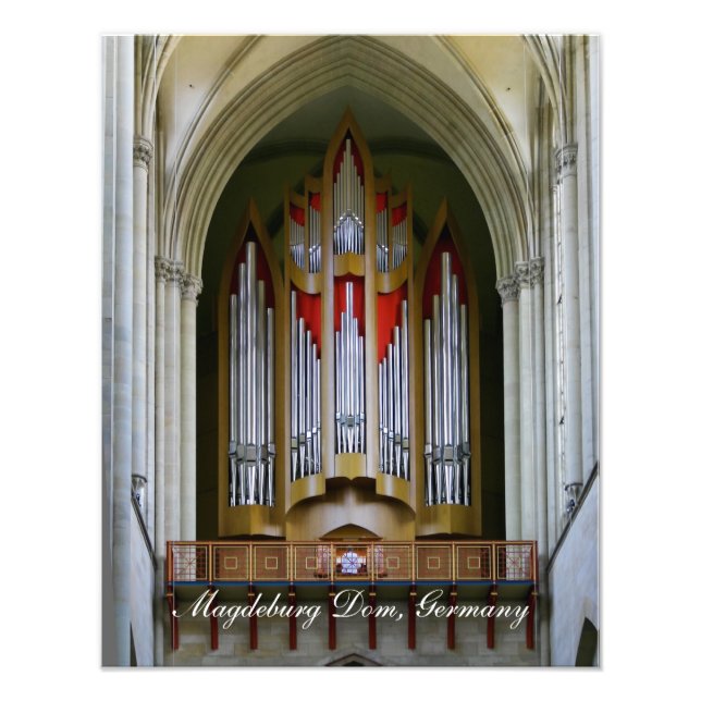 Foto Órgano de la catedral de Magdeburgo (Frente)