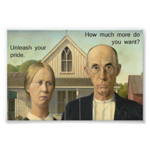 Foto Orgullo de Grant Wood