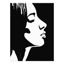 orgullo de la cara fresca exhalando blanco y negro