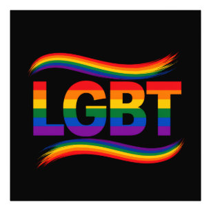 Foto Orgullo de la lluvia de colores LGBT
