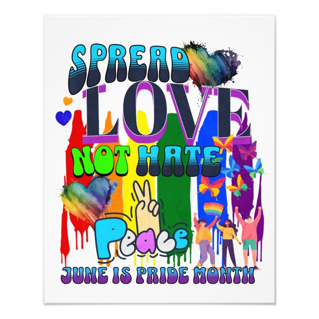Foto Orgullo | Difunde Amor No Odio (Frente)