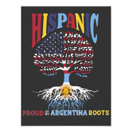 Foto Orgulloso de mis raíces argentinas Herencia Hispan