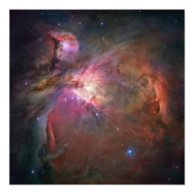 Foto Orion Nebula Hubble telescope universo espacial co (Frente)