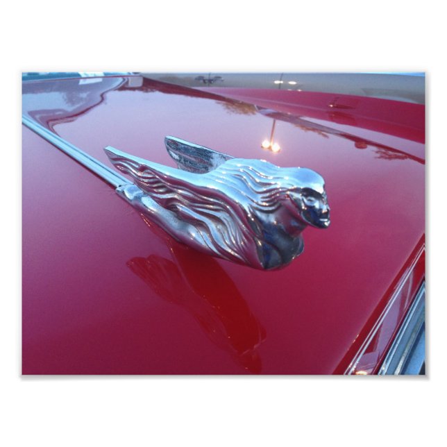 Foto Ornamento de la Caperucita del Cadillac Rojo (Frente)