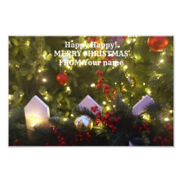 Foto Ornamentos de árboles de Navidad