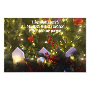 Foto Ornamentos de árboles de Navidad