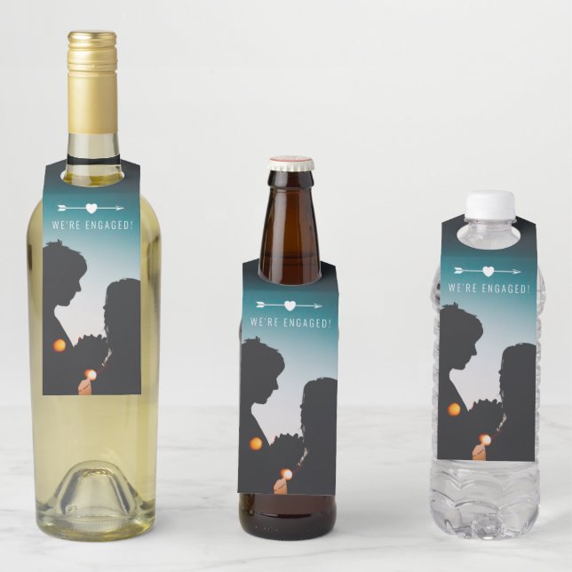 Foto oscura | Compromiso | Etiqueta para colgar en (In situ)