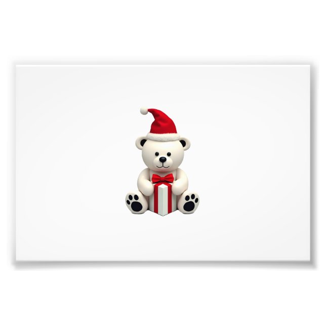 Foto Oso Navidad Navidad (2) (Frente)