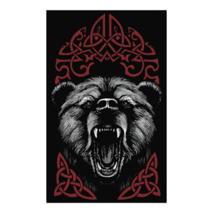 Foto Oso Vikingo Rugiente
