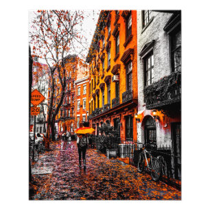 Foto Otoño en el pueblo del oeste