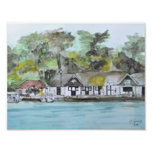 Foto Oulton Broad Riverside Boathouse y bosque