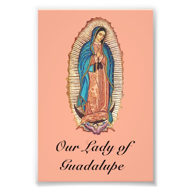 Foto Our Lady of Guadalupe Miraculous Tilma Fine Art (Frente)