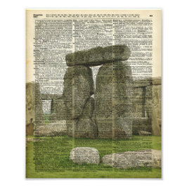 Foto Página Stonehenge sobre el diccionario