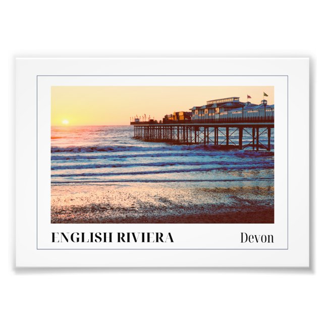 Foto Paignton Pier, Riviera Inglesa, Devon (Frente)