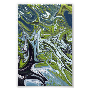 Foto Paintaje abstracto de paisajes   Mejor arte fino