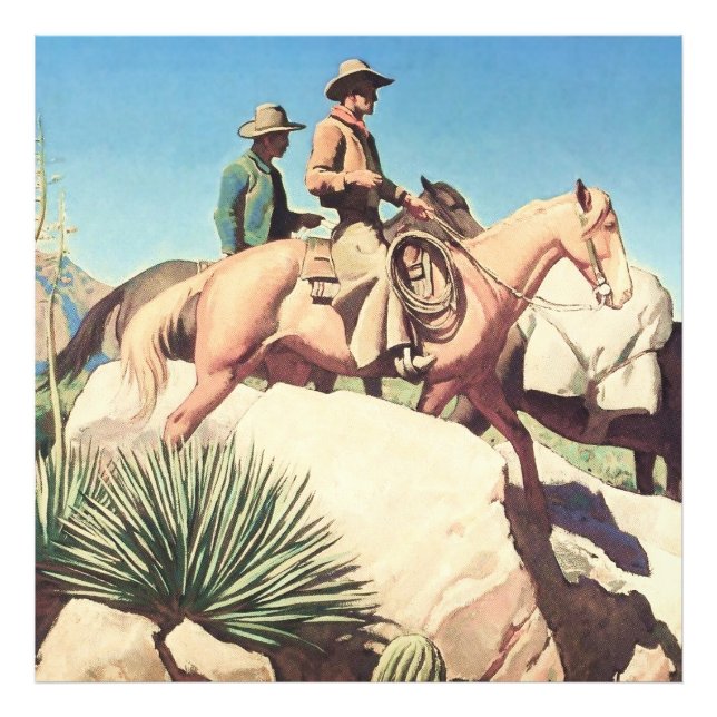 Foto "País Vaca" por Maynard Dixon (Frente)