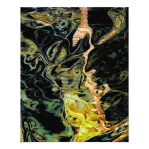 Foto Paisaje abstracto de "árboles en campo, otoño"