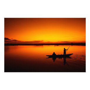 Foto Paisaje atardecer con un barco-68465