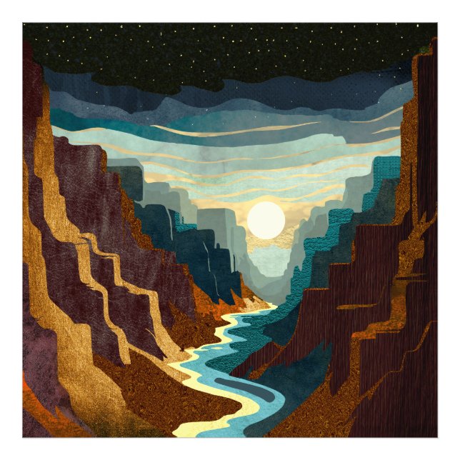 Foto Paisaje Canyon Sunset (Frente)