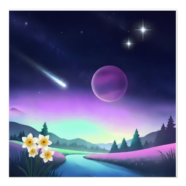 Foto Paisaje Cósmico Dreamy (Frente)