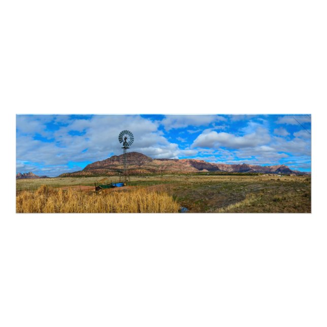 Foto Paisaje de arenisca rosa en Utah (Frente)