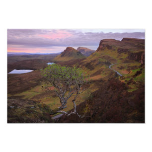 Foto Paisaje de la salida del sol de Quiraing en Skye