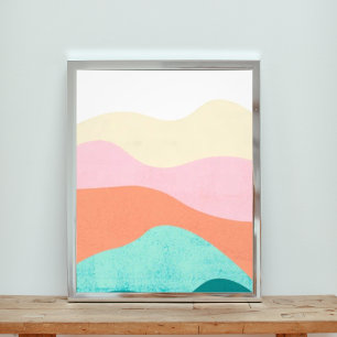 Foto Paisaje de montaña colorido