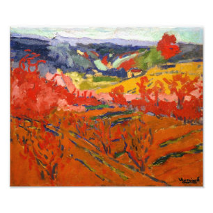 Foto Paisaje de otoño   Maurice de Vlaminck  