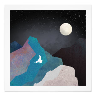 Foto Paisaje de pájaro de montaña