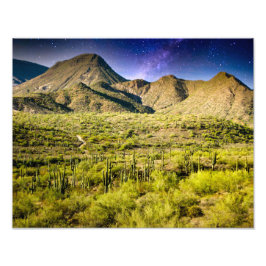 Foto Paisaje del desierto 2105-2-Arizona con estrellas