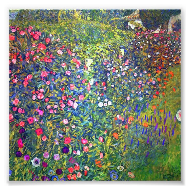 Foto Paisaje del jardín italiano Gustav Klimt (Frente)