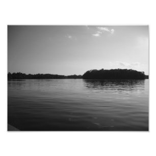 Foto Paisaje del lago Minnesota Sunset Photo Print Art