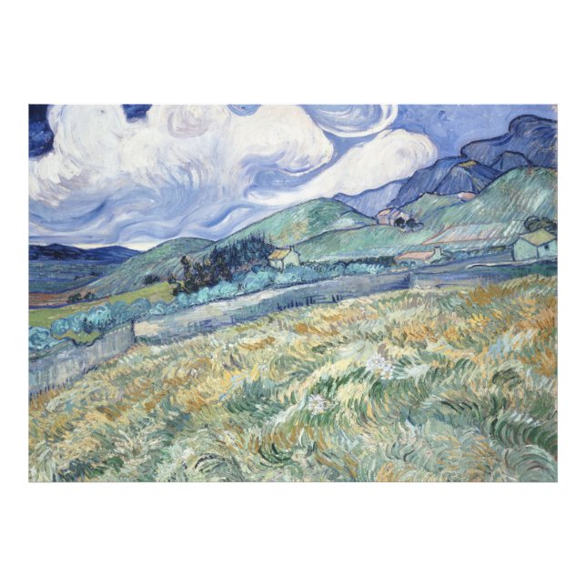 Foto Paisaje detrás de Saint-Paul Vincent van Gogh (Frente)