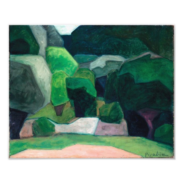 Foto Paisaje en Cassis | Francis Picabia | (Frente)