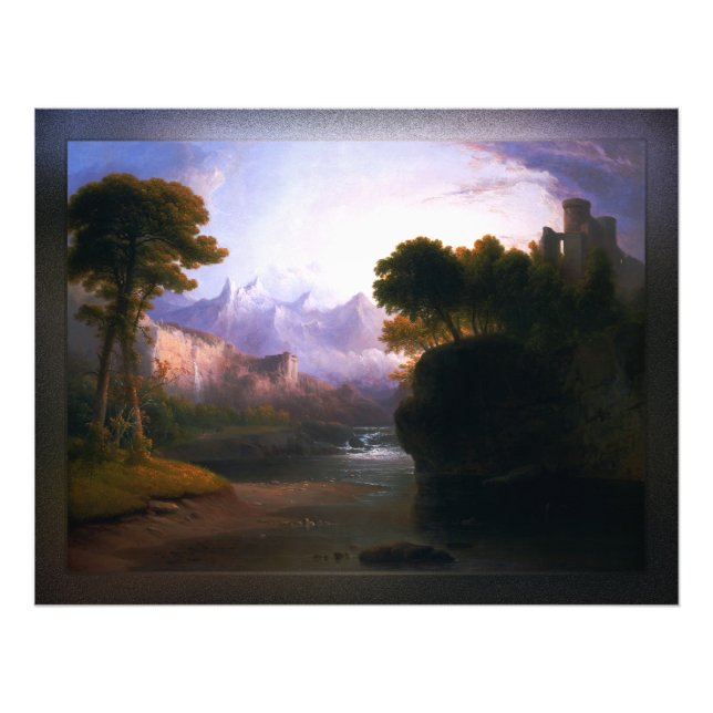 Foto Paisaje Fancioso De Thomas Doughty (Frente)