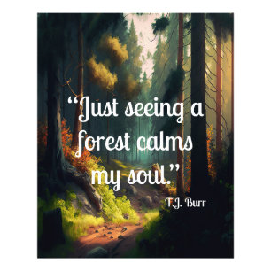 Foto Paisaje forestal