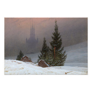 Foto Paisaje invernal, 1811 por Caspar David Friedrich