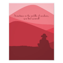 Foto Paisaje montañoso de Borgoña con cita moderna