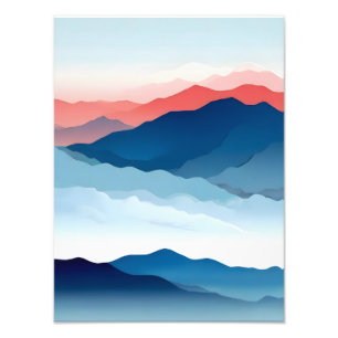 Foto Paisaje soñador de montañas