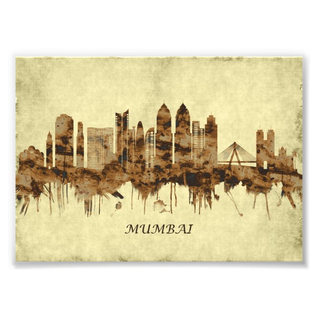 Foto Paisaje urbano de Mumbai India (Frente)