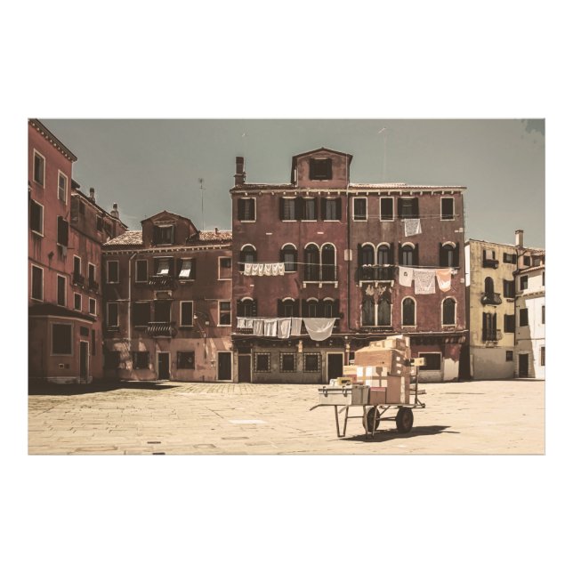 Foto Paisaje vintage de Venecia (Frente)