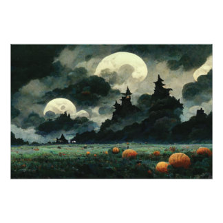 Foto Paisajes espeluznantes de Halloween