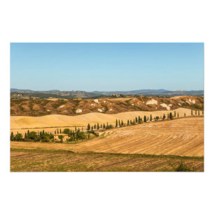 Foto Paisajes típicos de la provincia de Siena en la To