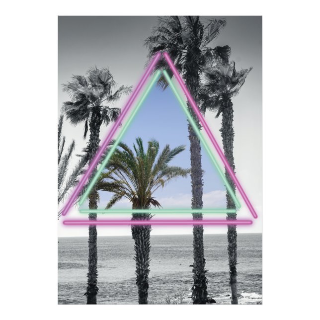 Foto Palma de neón (Frente)