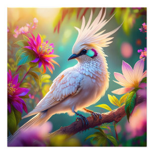 Foto Paloma de Fantasía con Pluma Crestada Juvenil