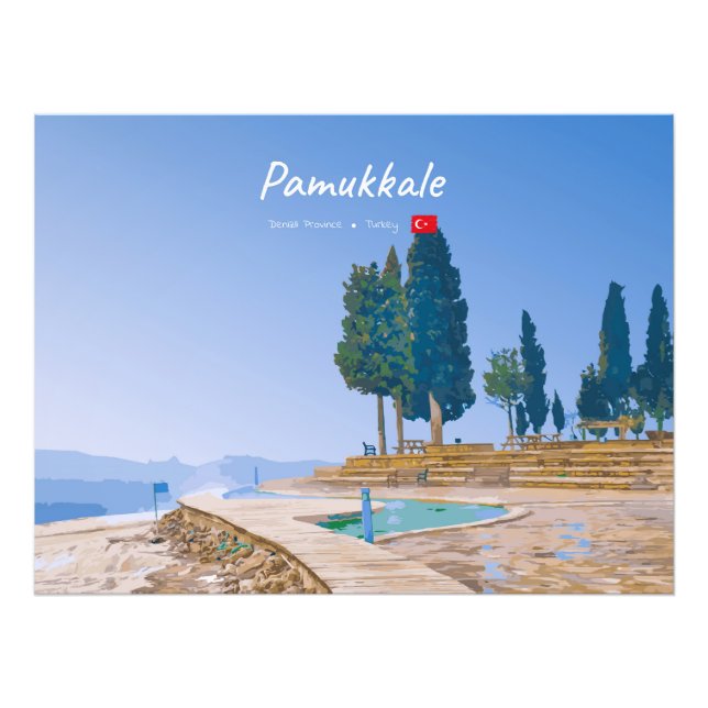 Foto Pamukkale, Turquía - Piscinas Térmicas (Frente)