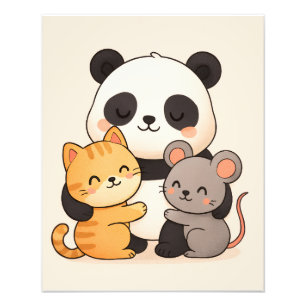 Foto Panda Esponjoso y Amigos Guardería Encantadora