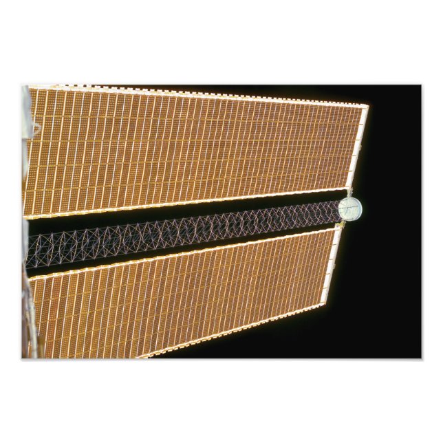 Foto panel de alas de matriz solar de Starboard (Frente)