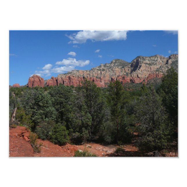 Foto Panorama de rocas rojas en Sedona Arizona (Frente)
