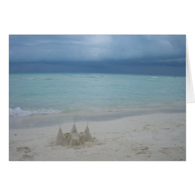 Foto panorámica de Stormy Sandcastle Beach (Anverso (Horizontal))